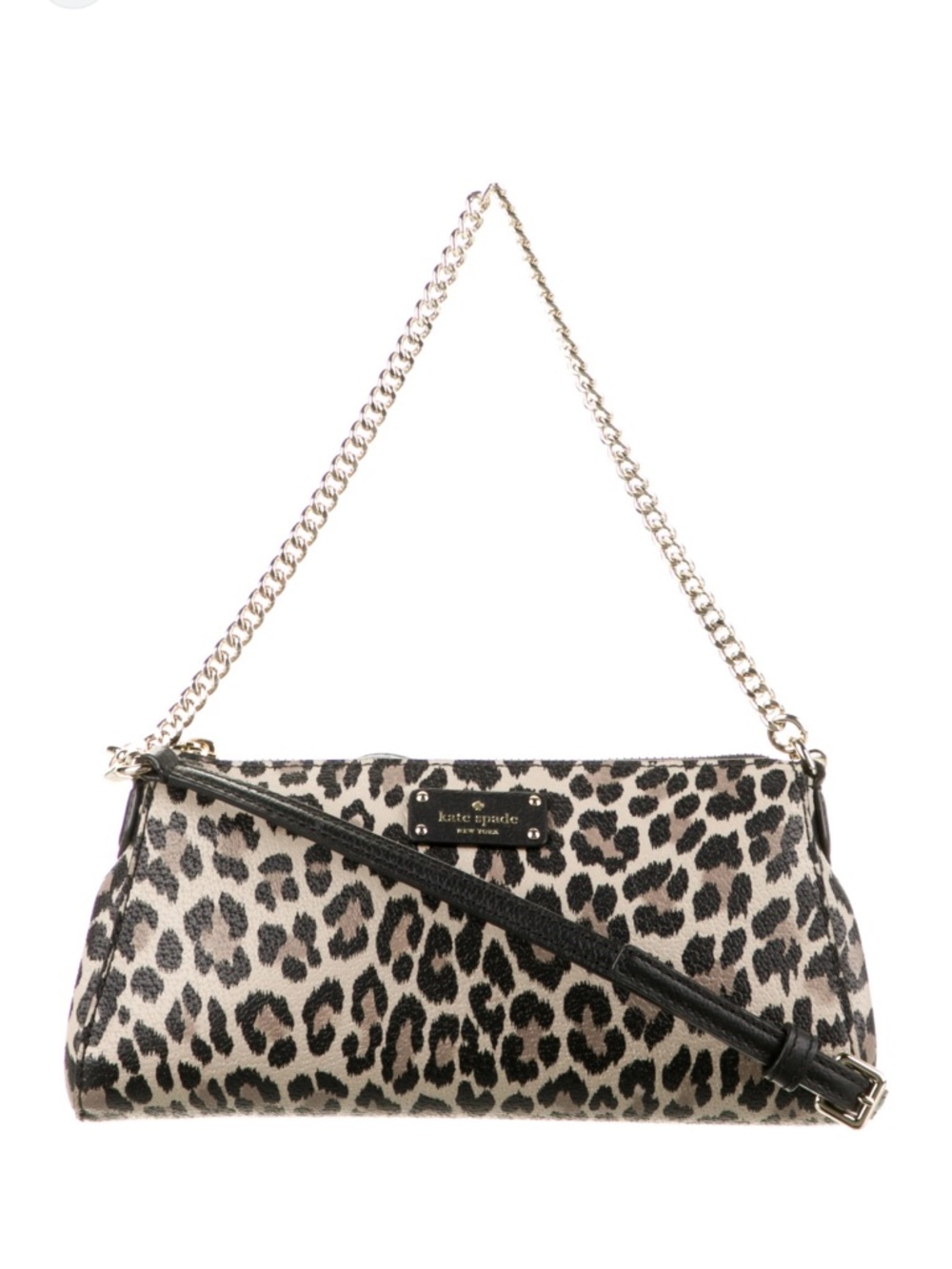Kate Spade New York Grove Street Leopard Print Jane Crossbody Bag